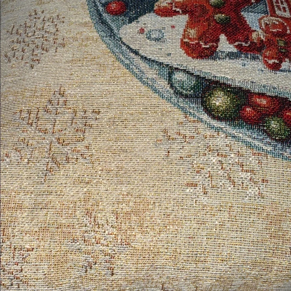 Caldeira Crosstitch Christmas stitched pillows Viral Vintage 🎅🏻